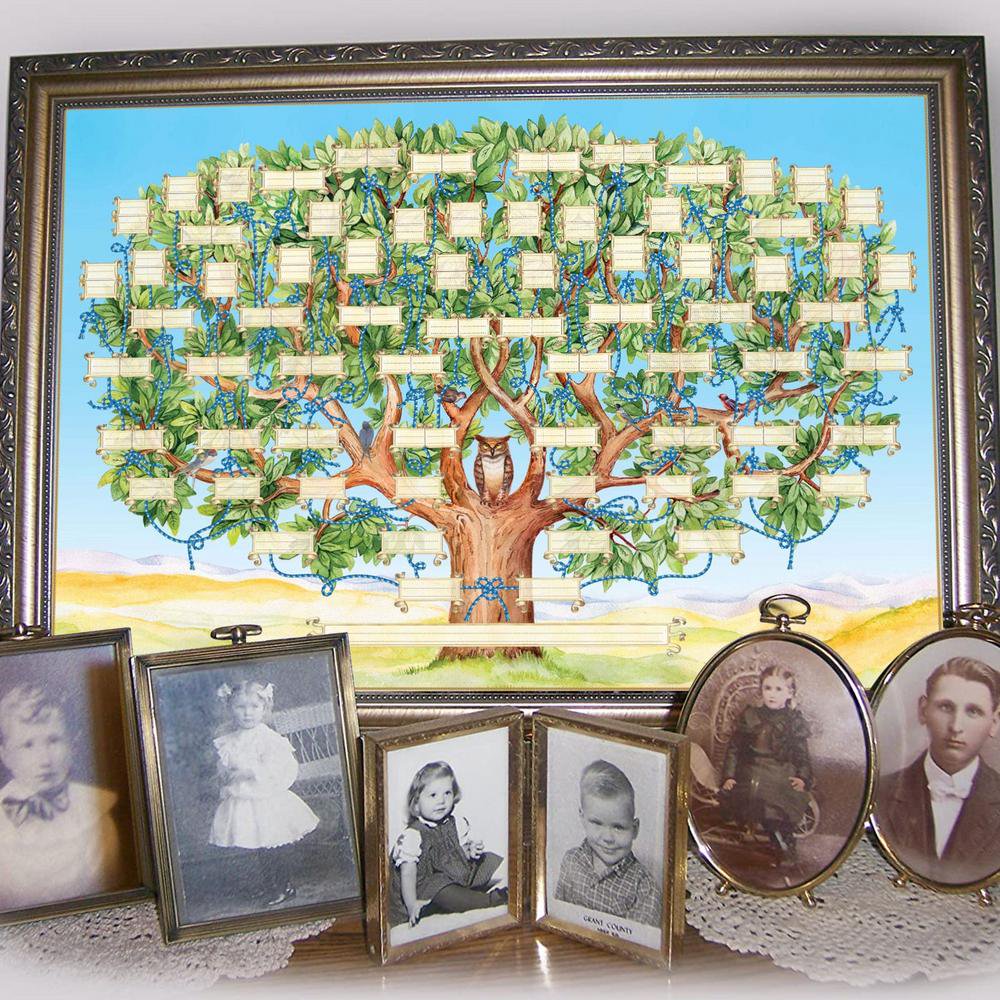 FamilyTree™ | Ausfüllbare Stammbaumkarte