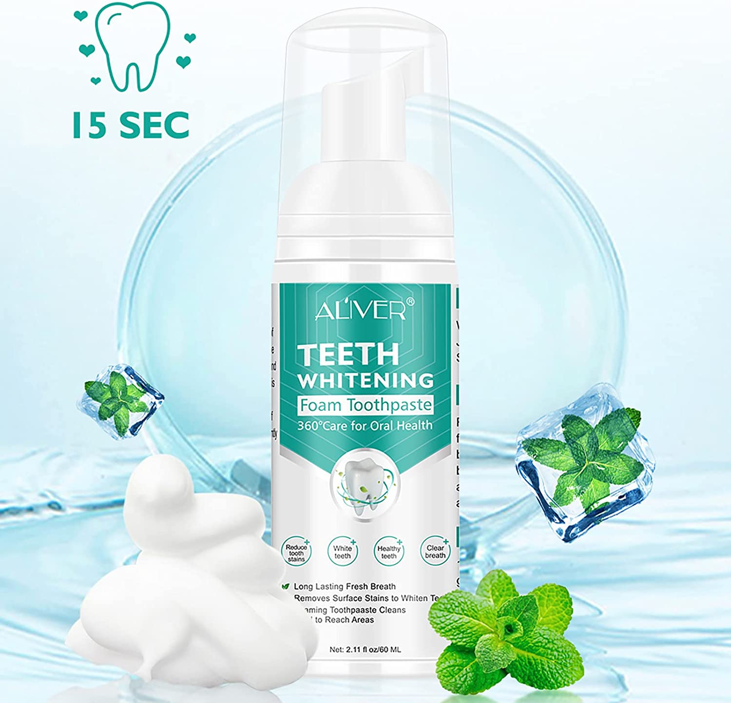 TeethWhitener™ | Zahnweiß-Schaum Zahnpasta