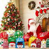 Laden Sie das Bild in den Galerie-Viewer, QuickWrap™ | Weihnachten Kordelzug Geschenktaschen (5+5 GRATIS)