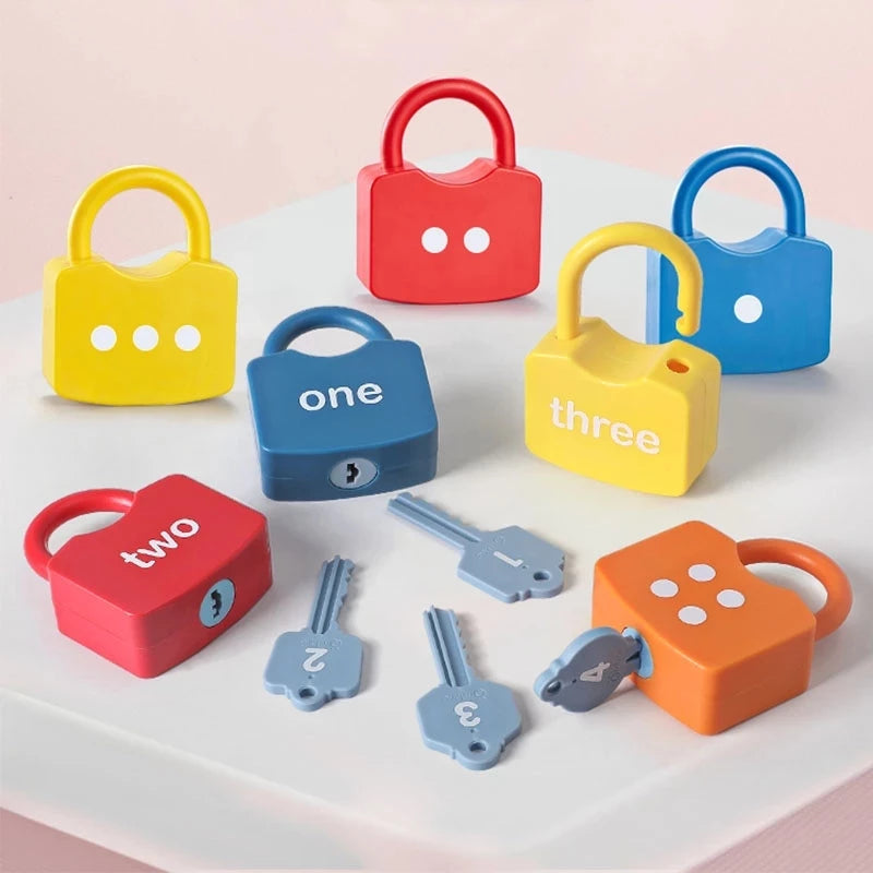 NumberLock™ | Kinder Zahlenschloss Und Schlüsselset Spielzeug