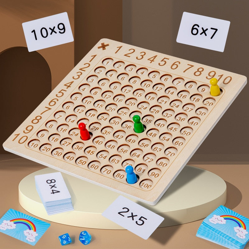 Kinder Multiplikations-Brettspiel™