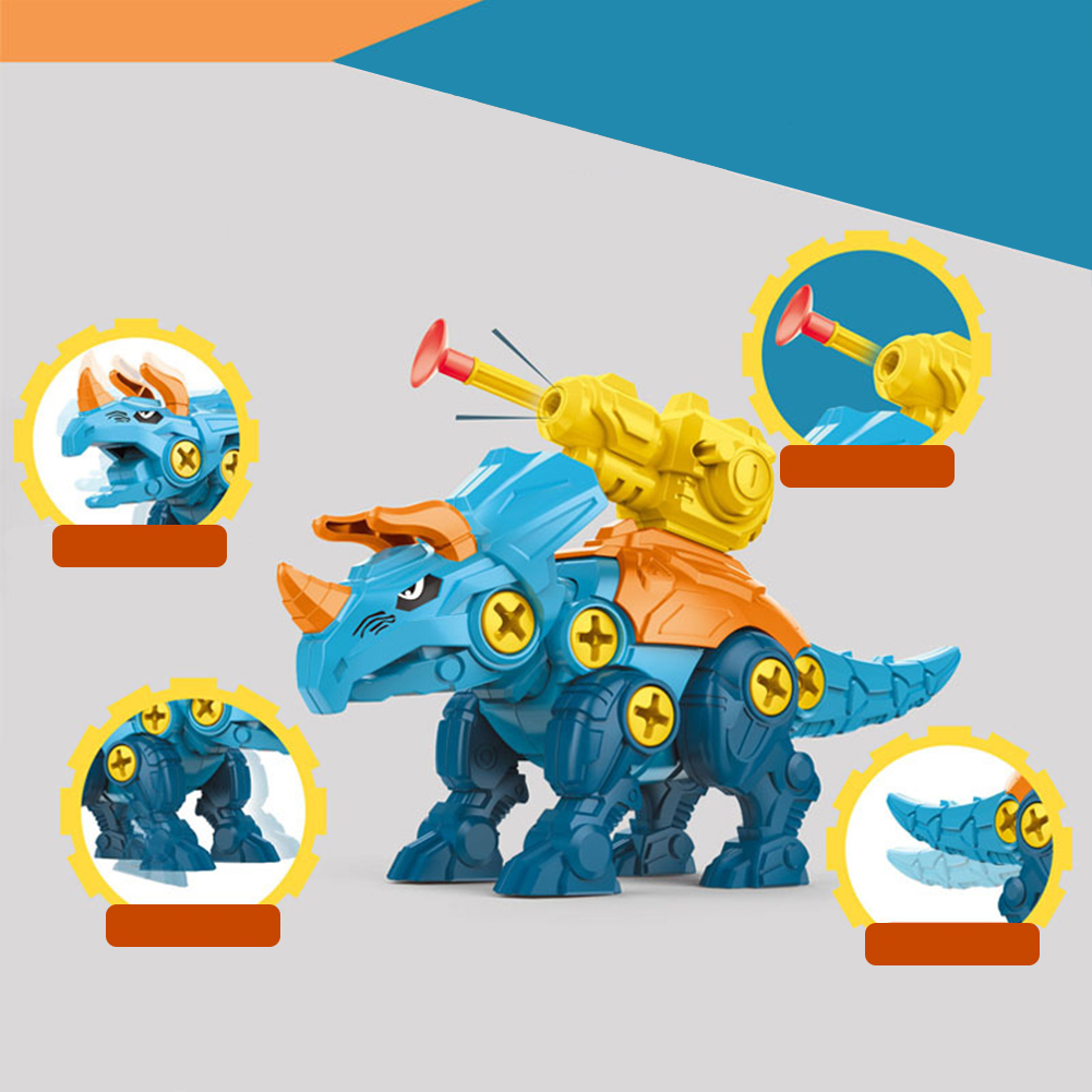 DinoShooter™ | Kinder Dinosaurier Spielzeug Baukasten