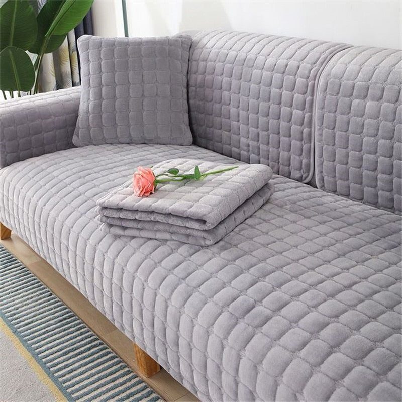 Rutschfester Sofabezug Aus Plüsch™