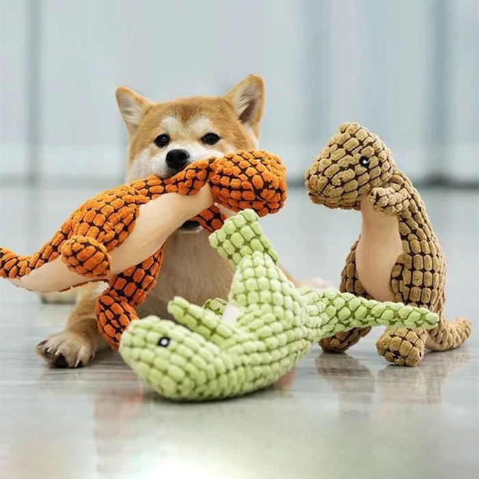 Unzerstörbares Dinosaurier Hundespielzeug™ (1+1 GRATIS)
