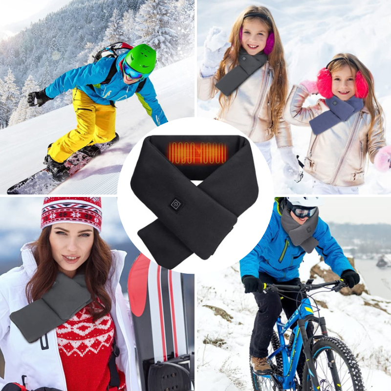 HeatingScarf™ | Wiederaufladbarer Beheizter Warmer Schal