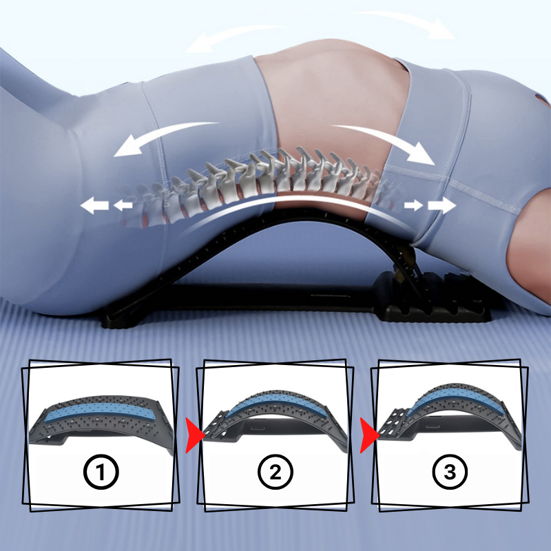 SpineBoard™ | Einstellbares Rückenmassagegerät