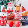 Laden Sie das Bild in den Galerie-Viewer, GiftBags™ | Weihnachten Strickpuppen Geschenktüte