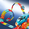 Laden Sie das Bild in den Galerie-Viewer, RaceTrack™ | Veränderbare Strecke Mit Rennwagen Spielzeug