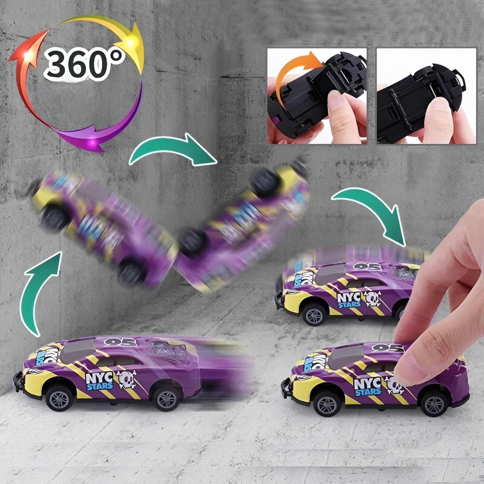 Springendes Stunt Spielzeugauto™ (4+4 GRATIS)