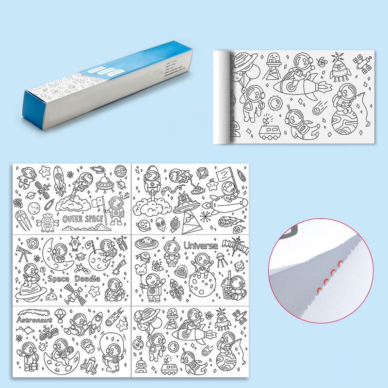 DrawingRoll™ | Kinder Färbung Papierrolle