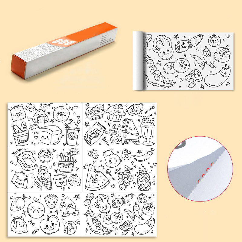 DrawingRoll™ | Kinder Färbung Papierrolle